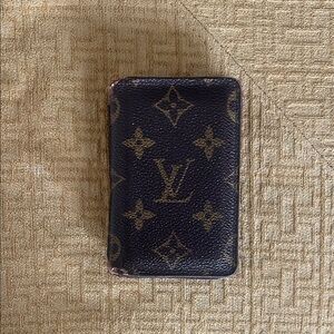 Louis Vuitton Dark Brown Monogram Card Holder
